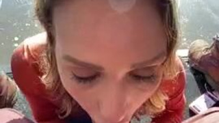 Public Outdoor OnlyFans NSFW Mom Mia Malkova Face Fuck Deepthroat Cock Worship Cock Milking Blowjob Blonde Balls Sucking Ball Worship 60fps GIF