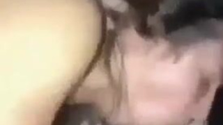 Gagging Deepthroat Car Sex GIF