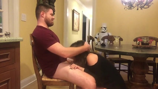 Мамочка залезла на хрен своего паренька