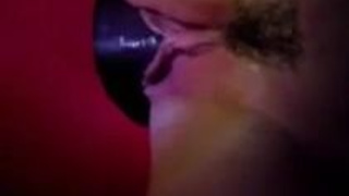 В реальном глорихоле