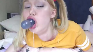 Dildo Deepthroat GIF