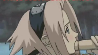 Sakura fucks with Sasuke not to leave