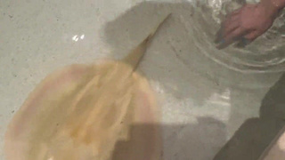 Aquarium Trip with Aliya Brynn Turns Into Aggreive Ass Eating and Milking