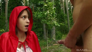 Russian Role Play Public Parody Outdoor Forced Deepthroat Cosplay Blowjob Beata Undine GIF