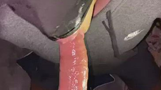 Swallowing Deepthroat Blowjob GIF