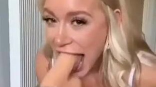 Dildo Deepthroat Blowjob GIF