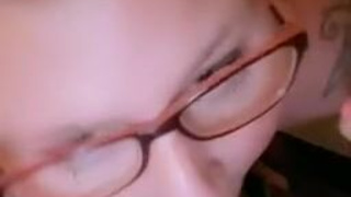 Gagging Gag Reflex Blowjob GIF