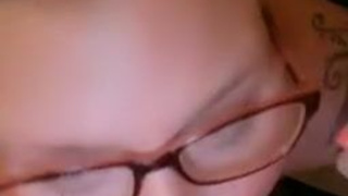 Gagging Gag Reflex Blowjob GIF