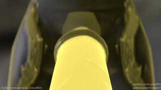 Submission POV Oral Futanari Deepthroat GIF