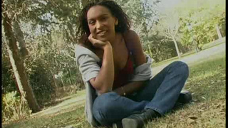 Порно кастинг Вудмана с худой чёрной бестией