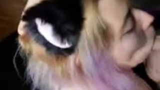 Spit Rough Master/Slave Face Slapping Deepthroat GIF